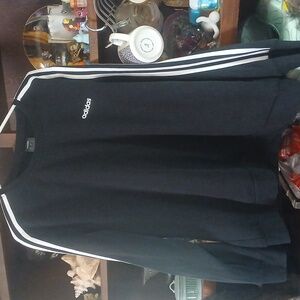 Womens Adidas Classic Black and White Crewneck Sweatshirt